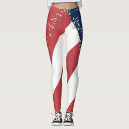 Vlag Verenigde Staten van Amerika Leggings