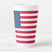Vlag Verenigde Staten - Verenigde Staten - Patriot Latte Mok (Voorkant)