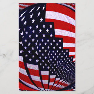 Vlag-Verenigde Staten - Verspreid de Liefde_ Briefpapier