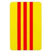 Vlag Vietnam (nieuw) Magneet (Verticaal)