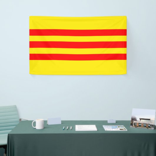 Vlag Vietnam (nieuw) Spandoek (Beurs)