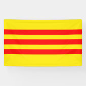 Vlag Vietnam (nieuw) Spandoek (Horizontaal)