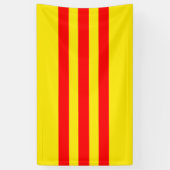 Vlag Vietnam (nieuw) Spandoek (Verticaal)