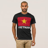  vlag Vietnam T-shirt (Voorkant volledig)