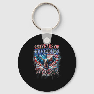 Vlag Vintage 250 Jaar Amerikaans 1776 2026 250e VS Sleutelhanger