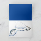 Vlag Vist polen voor vader Feestdagen Kaart (Binnen)