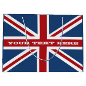 Vlag vlag vlag van de Unie Large Cadeautasje (Achterkant)