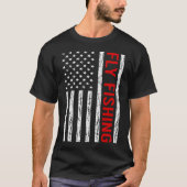 Vlag Vliegen Vliegen Vliegen Vliegen T-shirt (Voorkant)