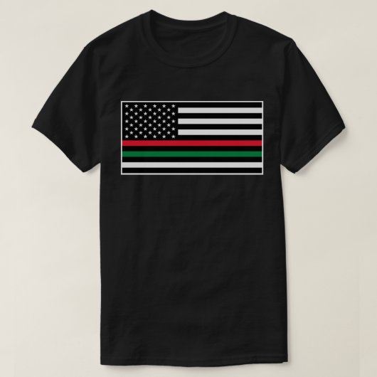 vlag voor Black Lives Matter T-shirt (Design voorkant)