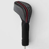Vlag voor brandweerlieden van de Amerikaanse Thin  Golfheadcover (Schuin)