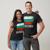  vlag voor Bulgarije T-shirt (Unisex)