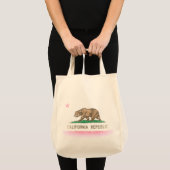  vlag voor Californië Tote Bag (Voorkant (product))