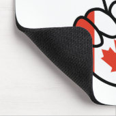 Vlag voor Canada V Muismat (Hoek)
