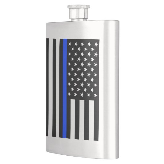 vlag voor de politie van de Thin Blue Line Flacon (Links)