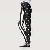 vlag voor de politie van de Thin Blue Line Leggings (Links)