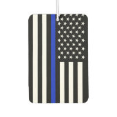 vlag voor de politie van de Thin Blue Line Luchtverfrisser (Voorkant)