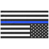 vlag voor de politie van de Thin Blue Line Tafelkleed (Voorkant (Horizontaal))