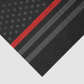 Vlag voor donkerdruk tissuepapier (Detail)