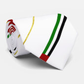 vlag voor emiraten stropdas (Opgerold)