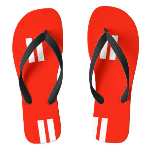 Vlag voor gelijkheid teenslippers