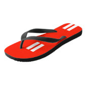 Vlag voor gelijkheid teenslippers (Schuin)