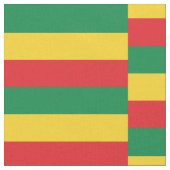 Vlag voor groene, goudkleurige en rode kleuren stof (Close Up)
