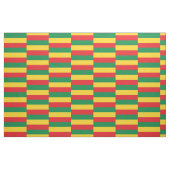 Vlag voor groene, goudkleurige en rode kleuren stof (Fat Quarter)
