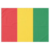 Vlag voor groene, goudkleurige en rode kleuren tafelkleed (Voorkant (Horizontaal))