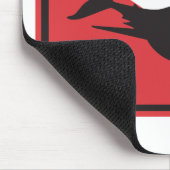 Vlag voor haaienduiking muismat (Hoek)