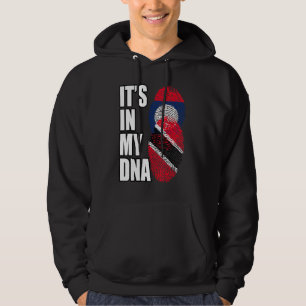 Vlag voor het erfgoed van Laos en Trinidadian Mix  Hoodie