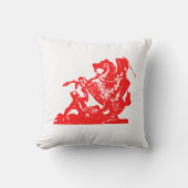Vlag voor kinderen van Gaspard - Throw Cushion Kussen (Voorkant)