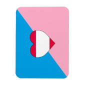VLAG VOOR LEEFTIJDSSPEL EN PRIDE MAGNEET (Verticaal)