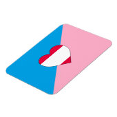 VLAG VOOR LEEFTIJDSSPEL EN PRIDE MAGNEET (Linkerzijde)