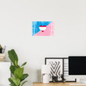 VLAG VOOR LEEFTIJDSSPEL EN PRIDE POSTER (Thuiskantoor)