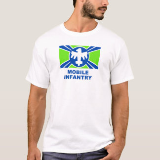 Vlag voor mobiele infanterie t-shirt