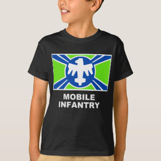 Vlag voor mobiele infanterie t-shirt