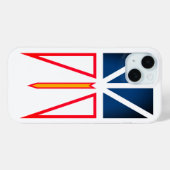 vlag voor Newfoundland en Labrador Case-Mate iPhone Case (Achterkant (horizontaal))