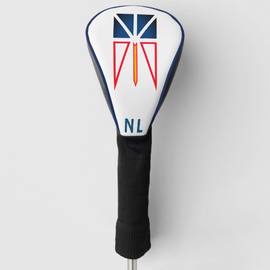vlag voor Newfoundland en Labrador Golfheadcover (Voorkant)