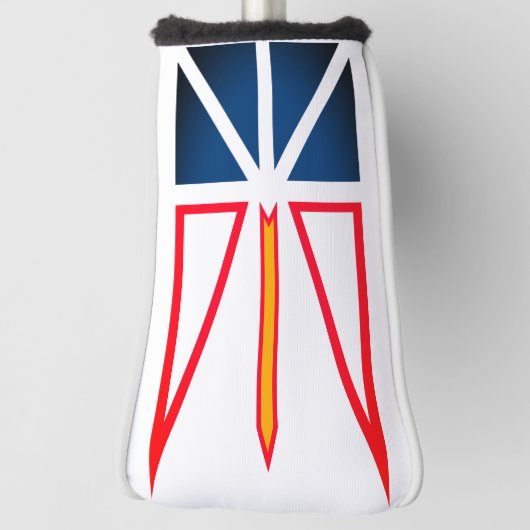 vlag voor Newfoundland en Labrador Golfheadcover (Draai 90)