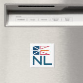 vlag voor Newfoundland en Labrador Magneet (Insitu (Vaatwasser))