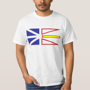 vlag voor Newfoundland en Labrador T-shirt