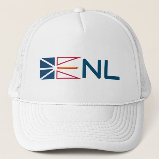 vlag voor Newfoundland en Labrador Trucker Pet (Voorkant)
