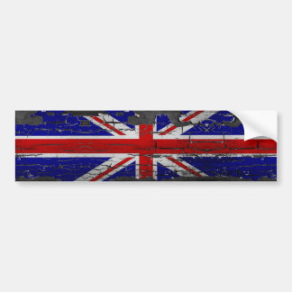 Vlag voor noodlijdende uniale vlag bumpersticker