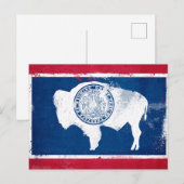 Vlag voor noodtoestand briefkaart (Voorkant / Achterkant)