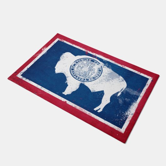 Vlag voor noodtoestand deurmat (Schuin)