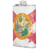 Vlag voor noodvolle Florida Heupfles (Links)