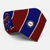 vlag voor strepen stropdas (Opgerold)