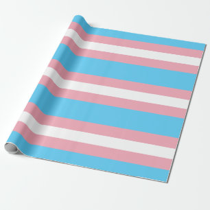 Vlag voor transgenderprijzen cadeaupapier