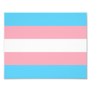 Vlag voor transgenderprijzen foto afdruk