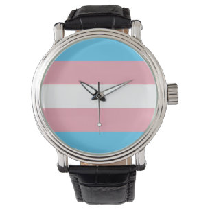 Vlag voor transgenderprijzen horloge